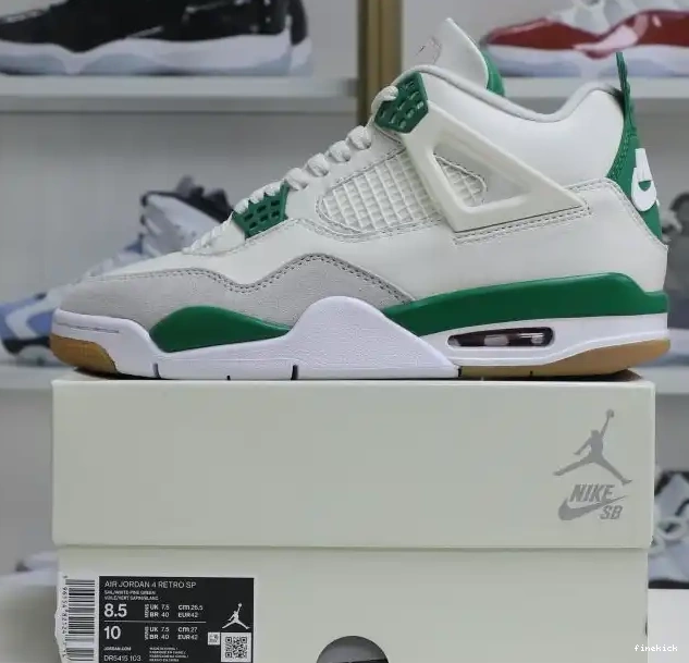X AIR RETRO SB JORDAN GREEN' NIKE 4 'PINE 0516